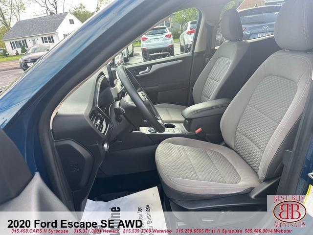 used 2020 Ford Escape car, priced at $15,995