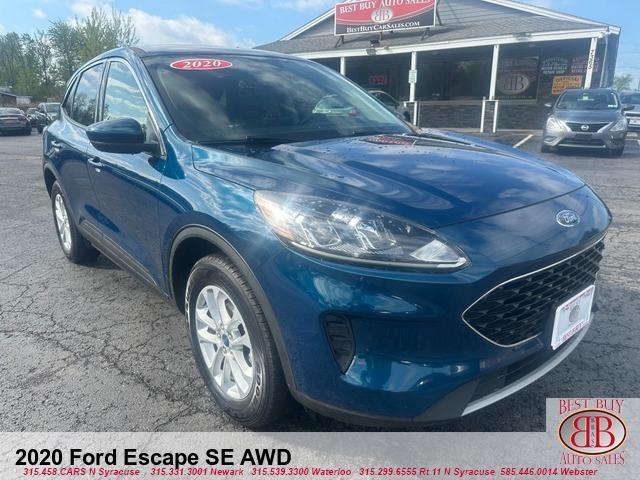 used 2020 Ford Escape car, priced at $15,995