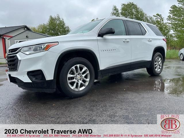 used 2020 Chevrolet Traverse car, priced at $13,995