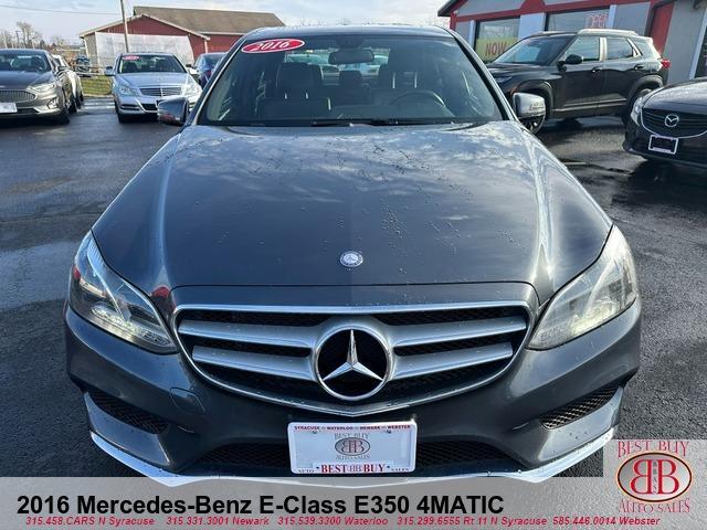 used 2016 Mercedes-Benz E-Class car, priced at $17,995