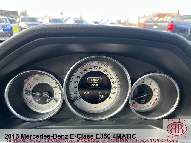 used 2016 Mercedes-Benz E-Class car, priced at $17,995