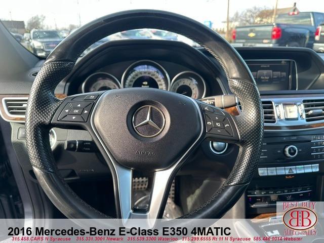 used 2016 Mercedes-Benz E-Class car, priced at $17,995