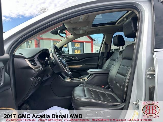 used 2017 GMC Acadia car, priced at $14,995