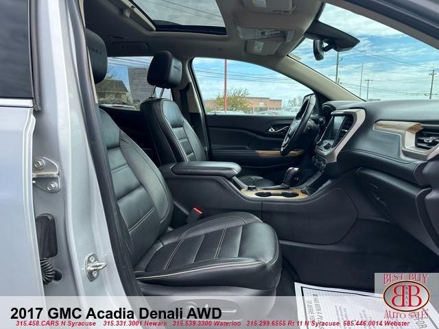 used 2017 GMC Acadia car, priced at $14,995