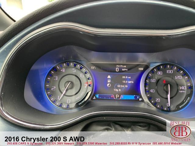used 2016 Chrysler 200 car, priced at $14,995