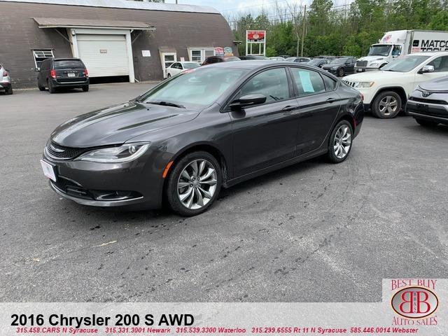 used 2016 Chrysler 200 car, priced at $14,995