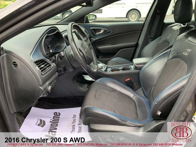 used 2016 Chrysler 200 car, priced at $14,995