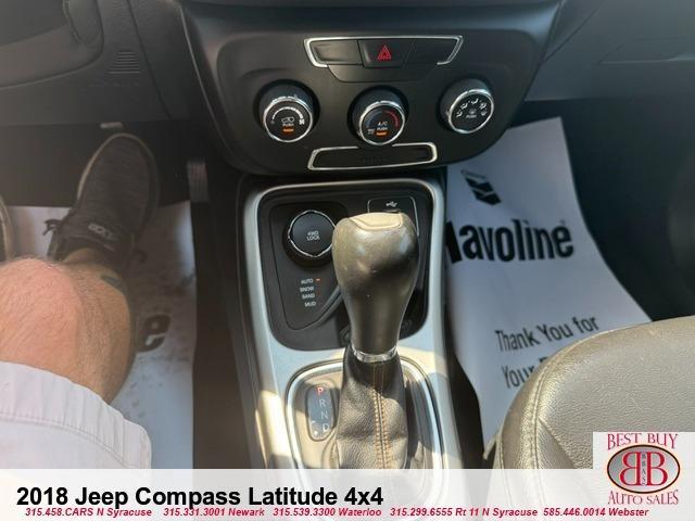 used 2018 Jeep Compass car, priced at $16,995