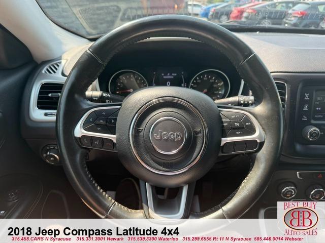 used 2018 Jeep Compass car, priced at $16,995