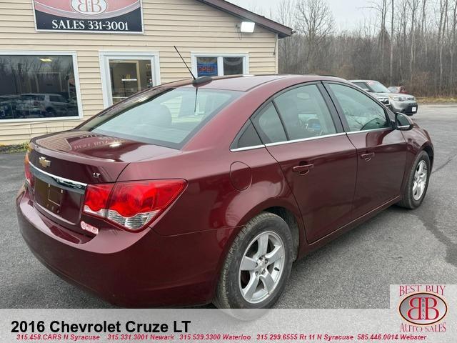 used 2016 Chevrolet Cruze Limited car, priced at $8,495