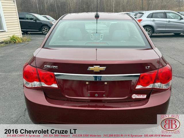 used 2016 Chevrolet Cruze Limited car, priced at $8,495
