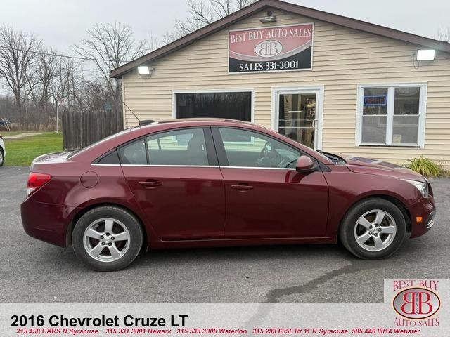 used 2016 Chevrolet Cruze Limited car, priced at $8,495