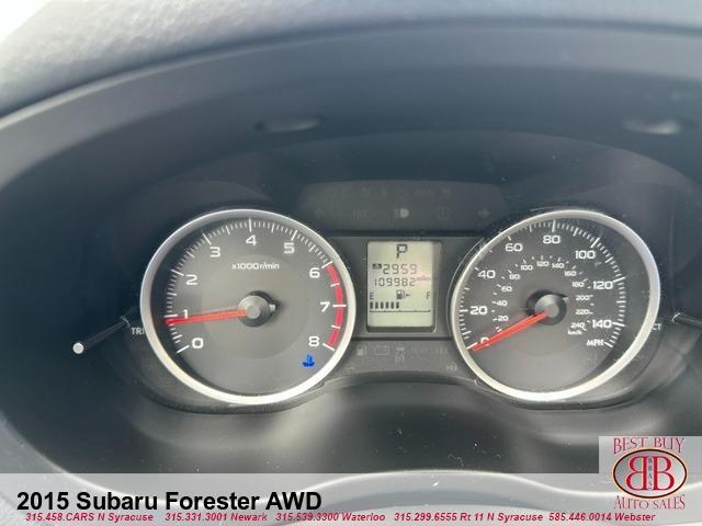 used 2015 Subaru Forester car, priced at $11,995