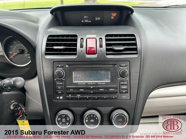 used 2015 Subaru Forester car, priced at $10,995