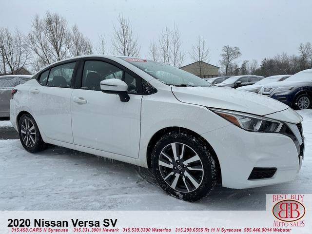 used 2020 Nissan Versa car, priced at $10,995