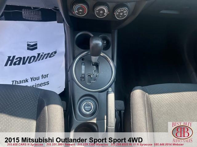 used 2015 Mitsubishi Outlander Sport car, priced at $9,995