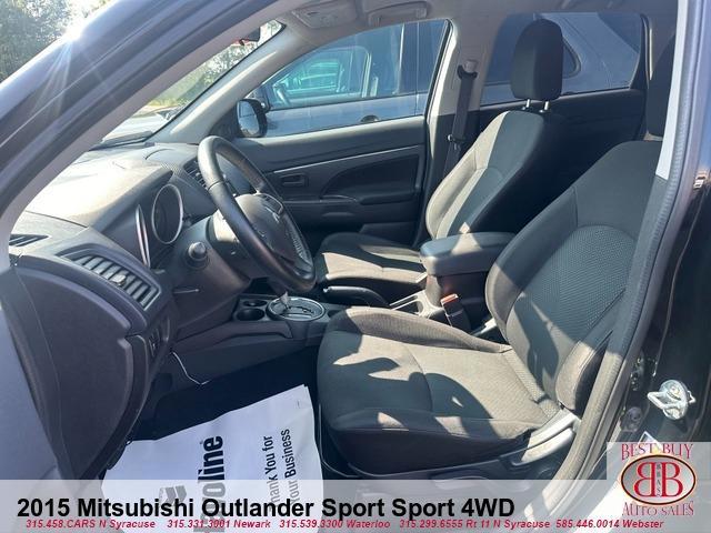 used 2015 Mitsubishi Outlander Sport car, priced at $9,995