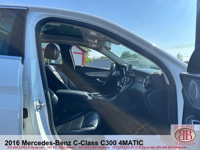 used 2016 Mercedes-Benz C-Class car, priced at $13,995