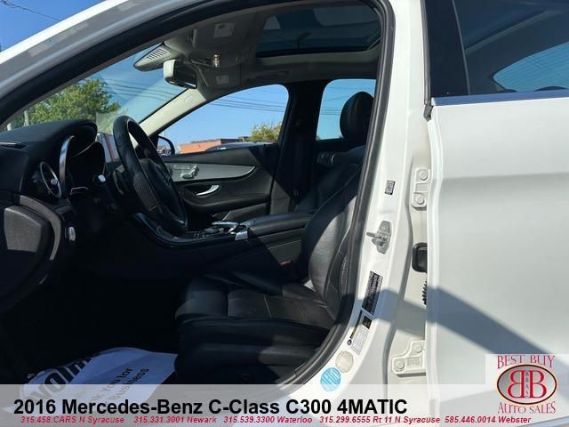 used 2016 Mercedes-Benz C-Class car, priced at $13,995