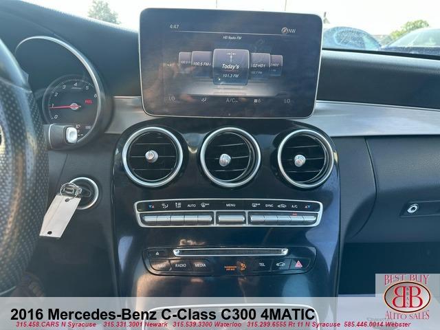 used 2016 Mercedes-Benz C-Class car, priced at $13,995