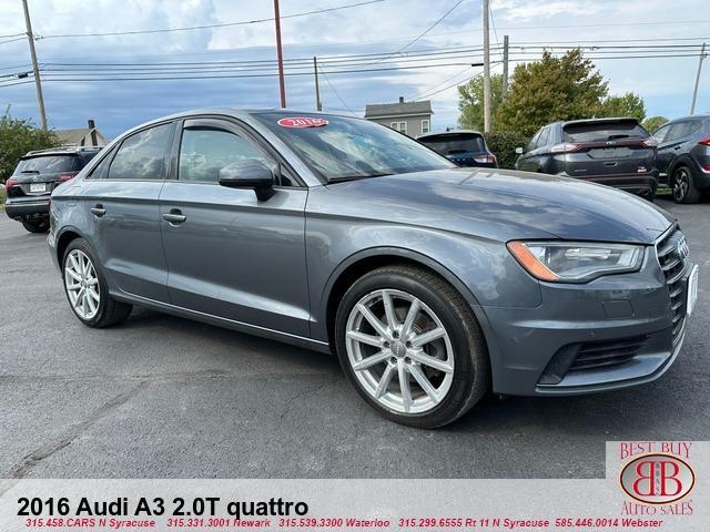 used 2016 Audi A3 car, priced at $13,995