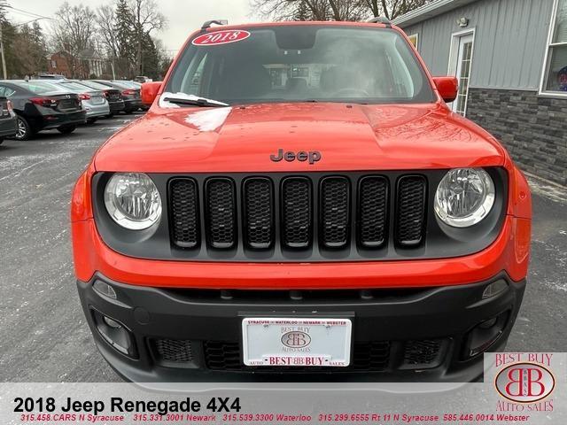 used 2018 Jeep Renegade car, priced at $12,995