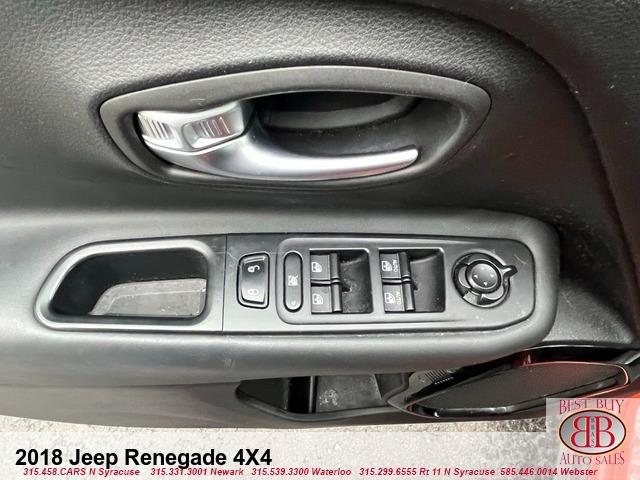 used 2018 Jeep Renegade car, priced at $12,995