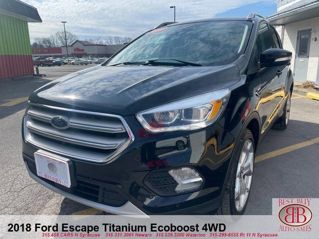 used 2018 Ford Escape car, priced at $14,995