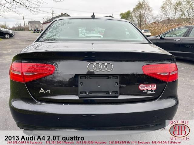 used 2013 Audi A4 car, priced at $9,995