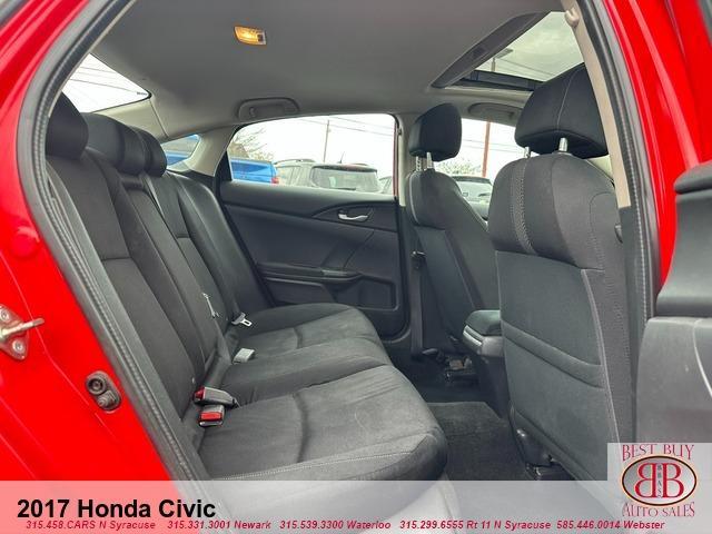 used 2017 Honda Civic car, priced at $15,995