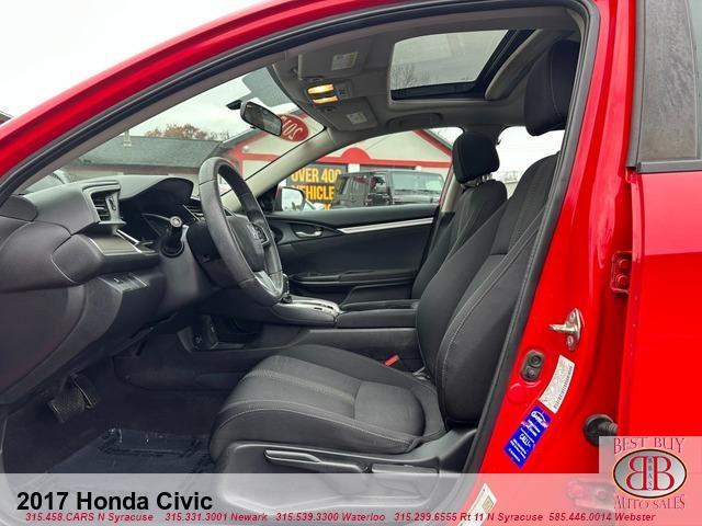 used 2017 Honda Civic car, priced at $15,995