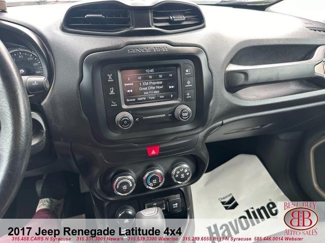 used 2017 Jeep Renegade car, priced at $12,995