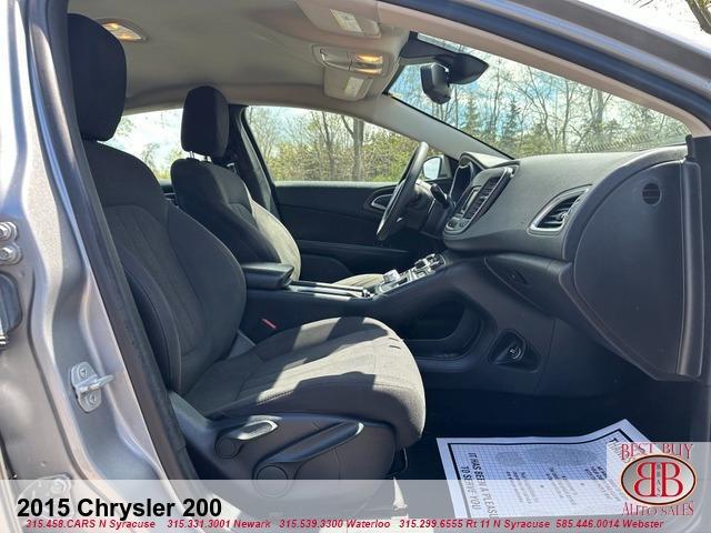 used 2015 Chrysler 200 car, priced at $9,995