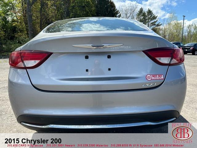 used 2015 Chrysler 200 car, priced at $9,995