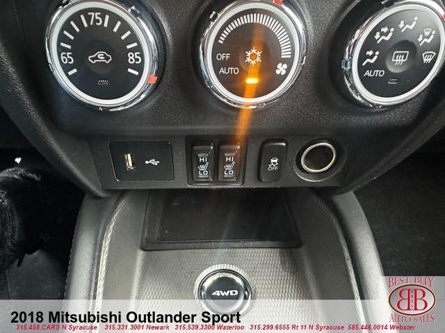 used 2018 Mitsubishi Outlander Sport car, priced at $9,995