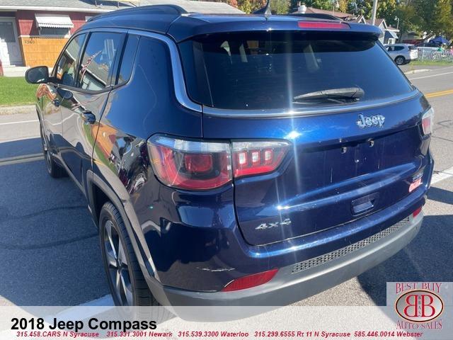 used 2018 Jeep Compass car, priced at $13,995