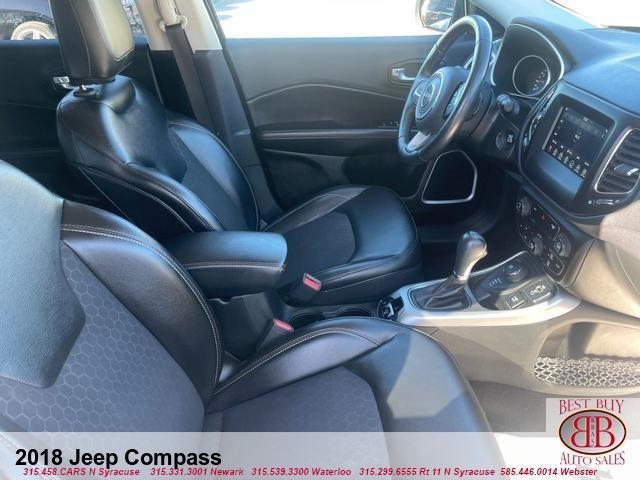 used 2018 Jeep Compass car, priced at $13,995