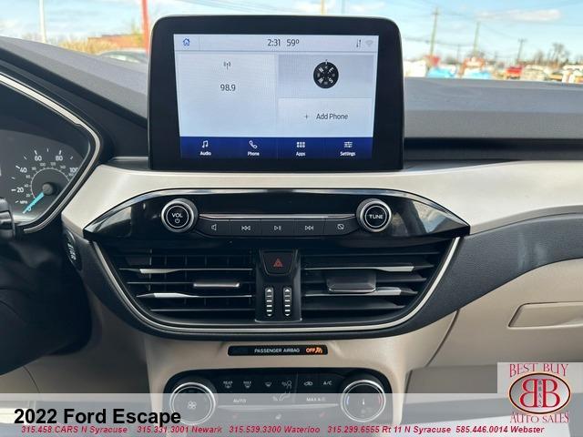 used 2022 Ford Escape car, priced at $19,995