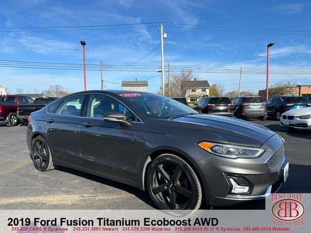 used 2019 Ford Fusion car, priced at $14,995