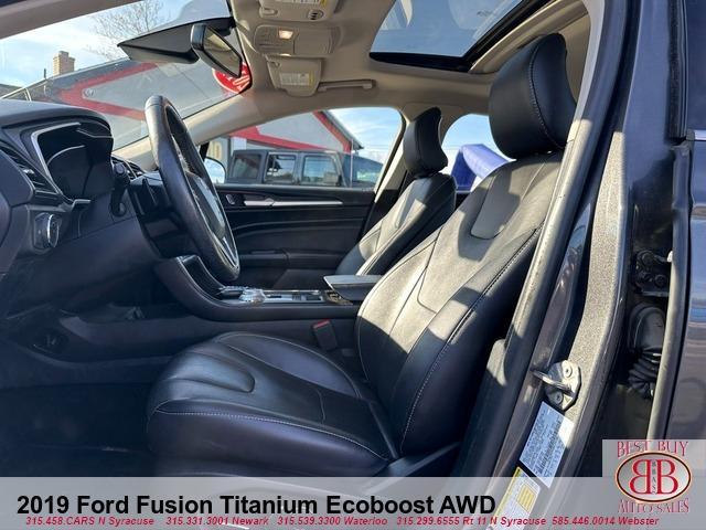 used 2019 Ford Fusion car, priced at $14,995