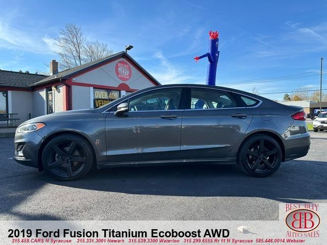 used 2019 Ford Fusion car, priced at $14,995