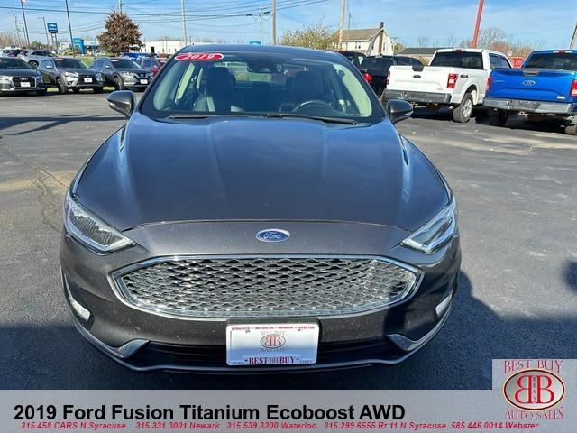 used 2019 Ford Fusion car, priced at $14,995