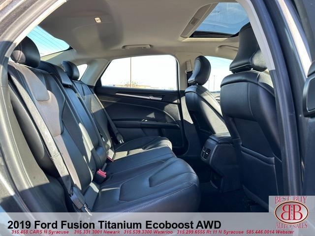 used 2019 Ford Fusion car, priced at $14,995