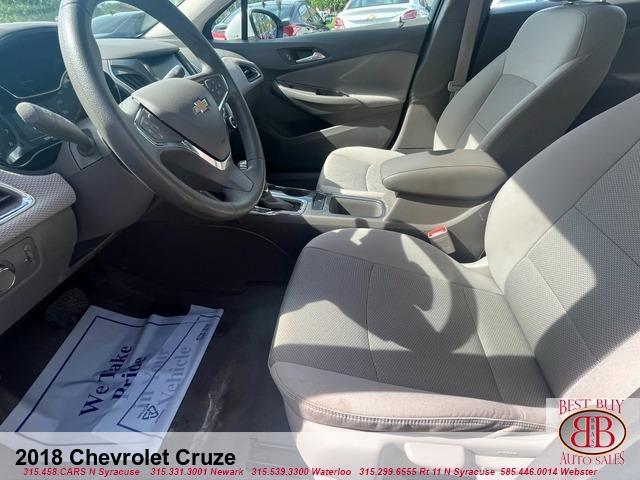 used 2018 Chevrolet Cruze car, priced at $12,995