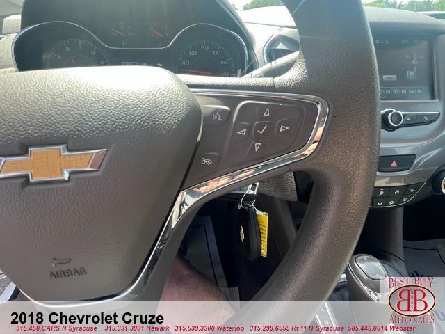 used 2018 Chevrolet Cruze car, priced at $12,995