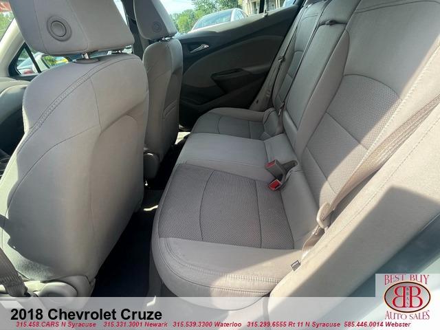 used 2018 Chevrolet Cruze car, priced at $12,995