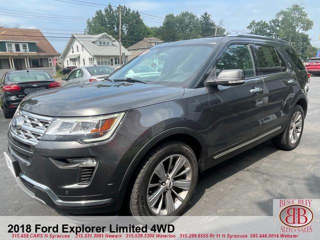 used 2018 Ford Explorer car, priced at $17,995