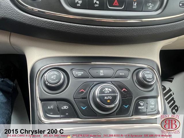 used 2015 Chrysler 200 car, priced at $9,995