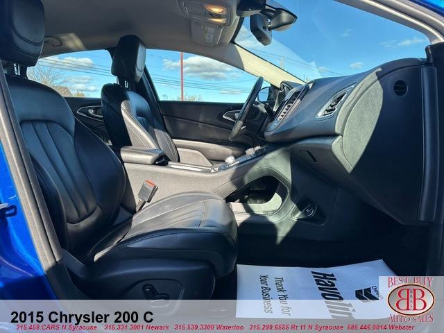 used 2015 Chrysler 200 car, priced at $8,995