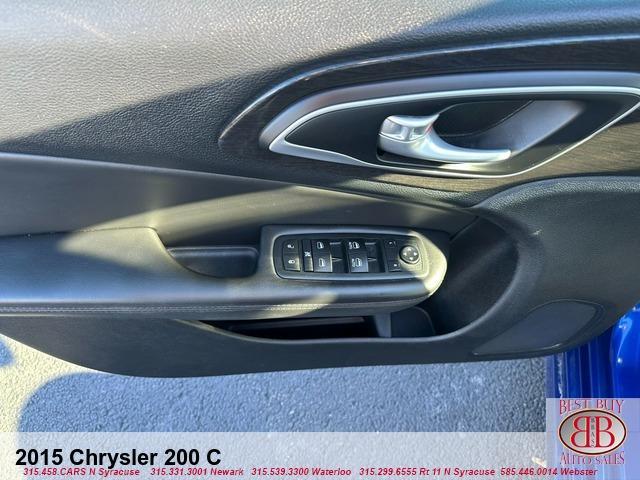 used 2015 Chrysler 200 car, priced at $8,995